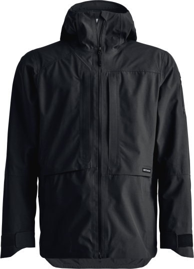 Ortovox Men"s Ravine Plus 3 Layer Jacket Black Raven M Ortovox Men"s Ravine Plus 3 Layer Jacket Black Raven M
