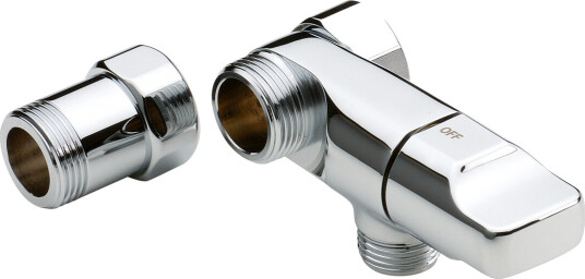 Oras Vaskemaskinkran med Mellomstykke 3/4" til 1/2" - Krom