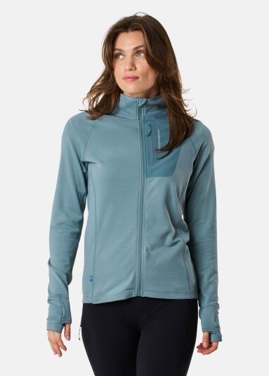 Swedemount Ultra Light Tech Full Zip W Sage Green 36 Hoodies