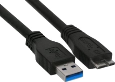 Inline 35450 5 M Usb A Micro Usb B Hankjønn/Hankjønn Svart