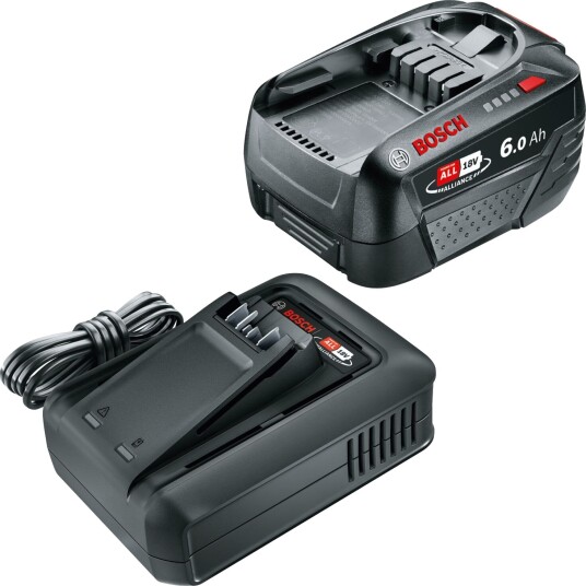 Bosch Batterisett 18V 6.0Ah M/Lader AL18V-44 Bosch Batterisett 18V 6.0Ah M/Lader AL18V-44