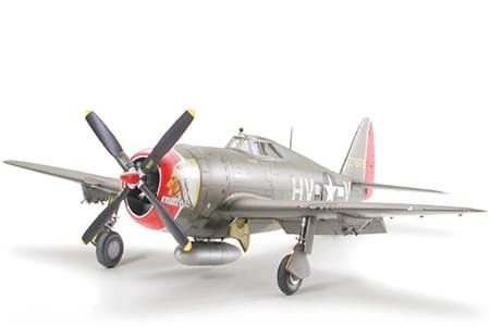 Tamiya P-47D Thunderbolt Razorback 1/48 Modellfly Byggesett