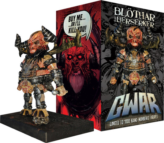 GWAR  Limited Edition Bobblehead  Blothar the Beserker