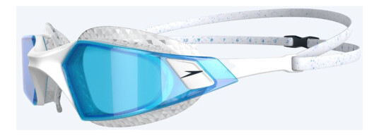 Speedo åpent vann svømmebriller AquaPulse Pro Hvit/blå Speedo åpent vann svømmebriller AquaPulse Pro Hvit/blå
