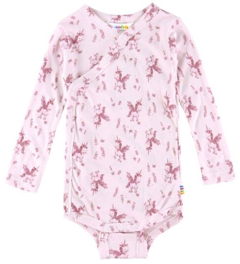 Joha Omslagsbody I/e Bambus Lyserød m. Enhjørninger Joha 70 Langermet Body Rosa Joha Omslagsbody I/e Bambus Lyserød m. Enhjørninger Joha 70 Langermet Body Rosa