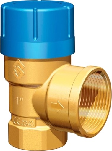 Flamco Prescor B Sikkerhedsventil 3/4" X 1" 6 Bar, Trd