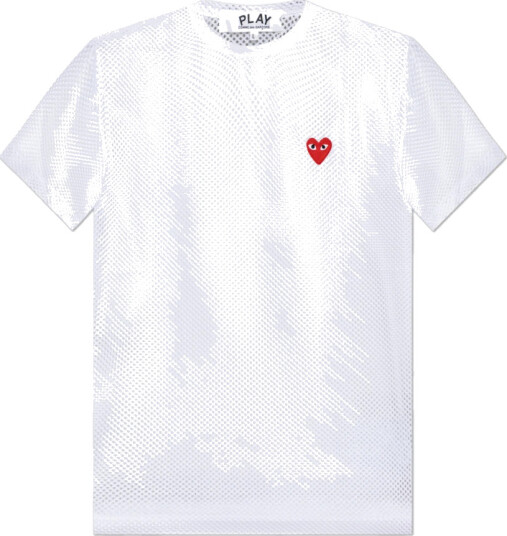 Comme des Garçons Play Herre Topper Hvit S,