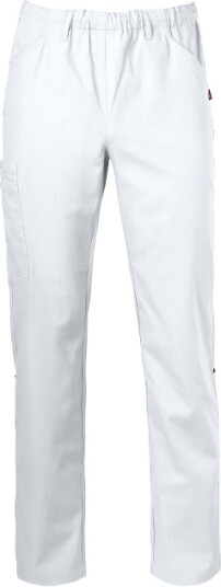 Smila Workwear Abbe Bukser, Hvit, 1 stk ,SBG-70171-01 M