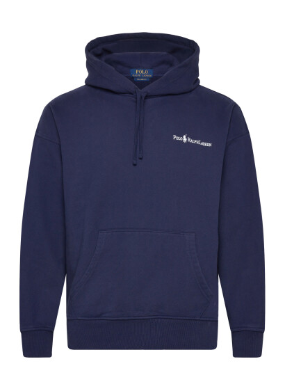 Polo Ralph Lauren Heavy Wt Fleece Knt Sweatshirt   Navy   S