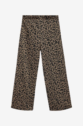 Vero Moda Girl   Bukser Vmnella Wide Pant Jrs Grl   Natur
