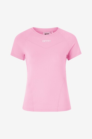 Aim'n Treningstopp Espresso Soft Basic Short Sleeve Rosa
