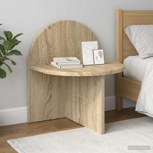 Nattbord Sonoma eik 40 x 35,5 x 45,5 cm Konstruert tre