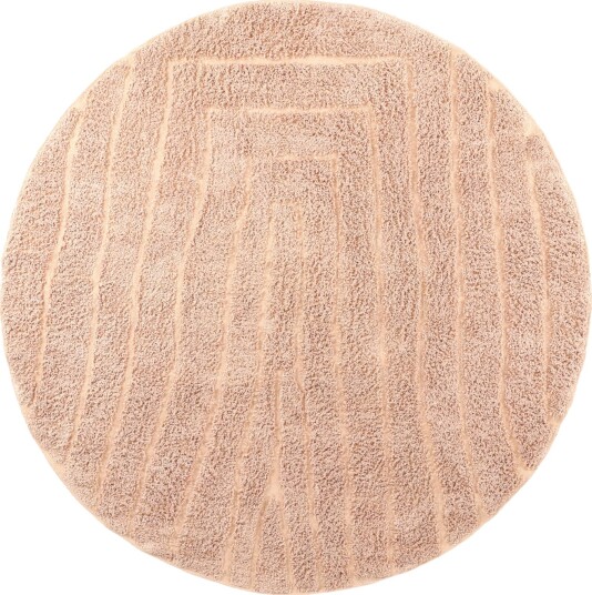 Runde tepper Farley Natural Cotton Shaggy rosa Størrelse: Ø 200 cm Runde tepper Farley Natural Cotton Shaggy rosa Størrelse: Ø 200 cm