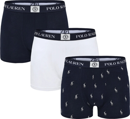 Polo Ralph Lauren Bci Cotton/Elastane 3Pk Trn Navy L