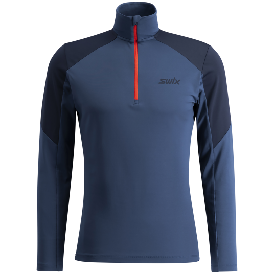 Swix Men's Infinity Light Half Zip Lake Blue/Dark Navy M