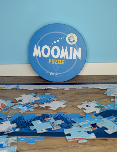 MUMIN Moomin Floor Puzzle #Oursea - Blue - ONE SIZE MUMIN Moomin Floor Puzzle #Oursea - Blue - ONE SIZE