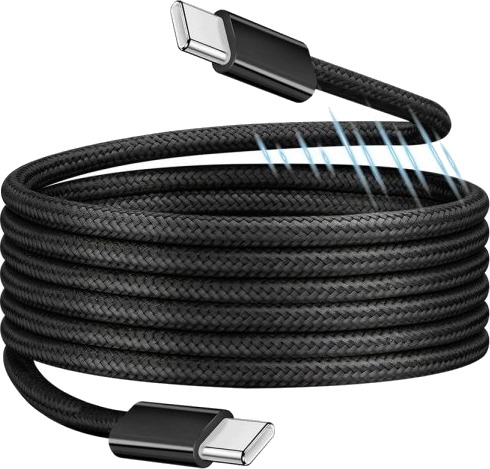 Logilink Usb-C-Kabel Usb 2.0 Usb-C®-Kontakt 1,0 M Svart Med Magnetisk Oppkveilning Cu0231