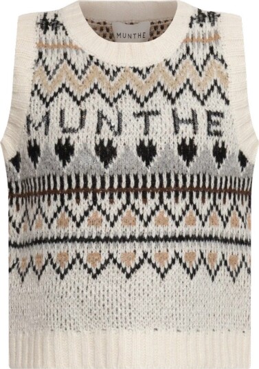 Munthe Dame Strikkevarer Beige XL,