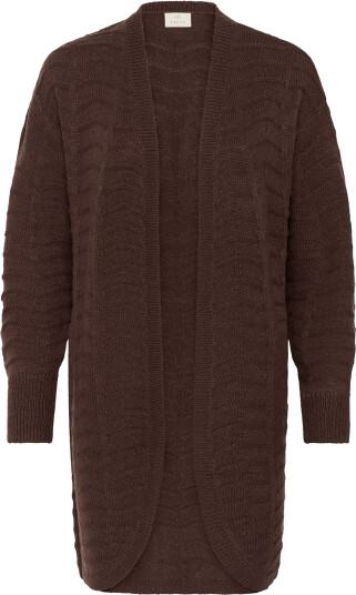 Kaffe Kaemria Knit Cardigan   Brown   M