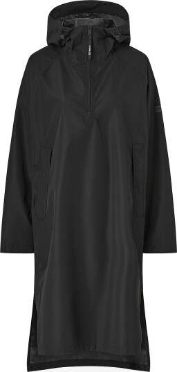 Tenson   Regnponcho Drizzle Poncho Unisex   Svart