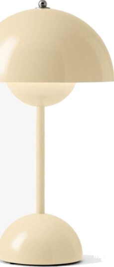 Flowerpot VP9 bærbar bordlampe Elfenben