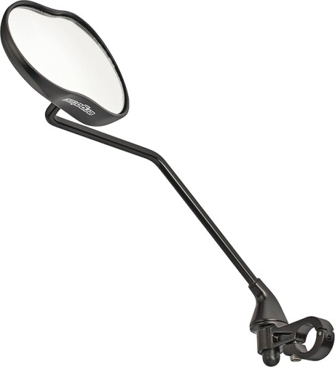 Ergotec M-99LV speil lang modell aluminium/stål høyre sort Ergotec M-99LV speil lang modell aluminium/stål høyre sort