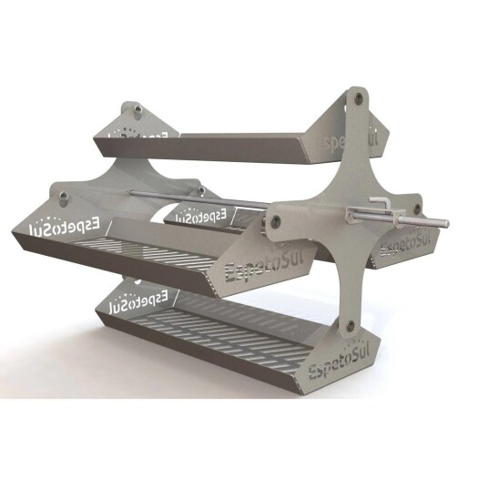 EspetoSul Tray Carousel Ekstrautstyr karusell med 4 kurver EspetoSul Tray Carousel Ekstrautstyr karusell med 4 kurver