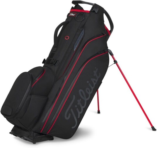 Titleist Hybrid 14 Stadry Bærebag Svart/rød Titleist Hybrid 14 Stadry Bærebag Svart/rød