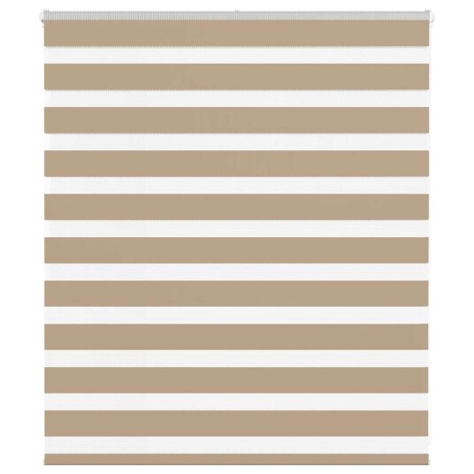 Sebragardin sandbrun 125x100 cm stoff bredde 120,9 polyester