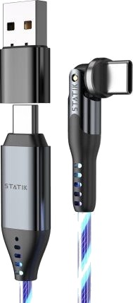 Usb-Kabel Statik Usb-C Til Usb-C 2 M Svart Pup-0465-6Ft-Cc Usb-Kabel Statik Usb-C Til Usb-C 2 M Svart Pup-0465-6Ft-Cc