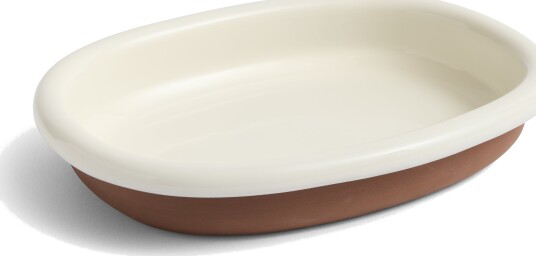Barro Oval Dish Large Off white