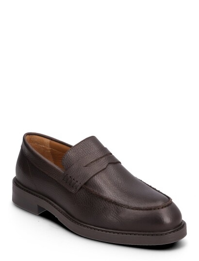 Selected Slmblake Leather Penny Loafer Brown 40 Selected Slmblake Leather Penny Loafer Brown 40