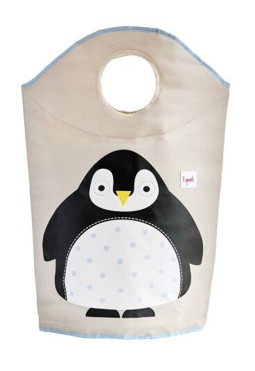 3 Sprouts Skittentøyskurv, Penguin