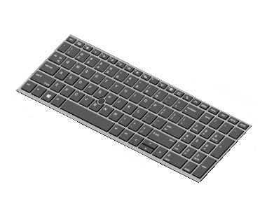 HP Keyboard SR BL 15W SP HP Keyboard SR BL 15W SP