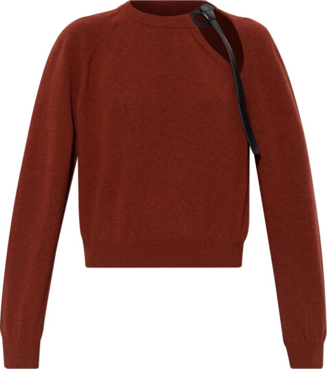 Ferragamo Dame Strikkevarer Rød S, Ferragamo Dame Strikkevarer Rød S,