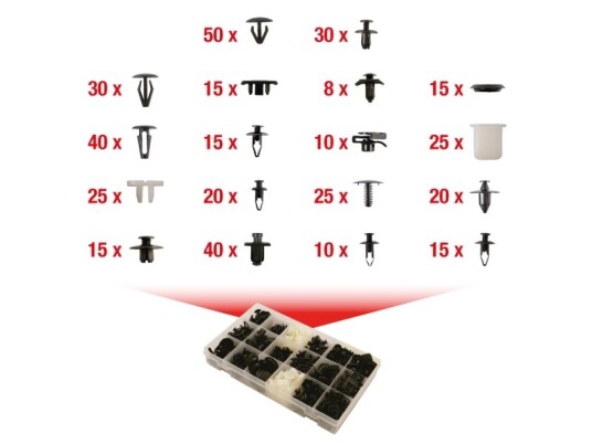 Ks Tools 420.0550 ##### Monteringsklemmesett Ks Tools 420.0550 ##### Monteringsklemmesett