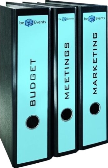 Avery L4753   Blå   61 X 297 Mm 60 Stk 20 Ark X 3 Filmappeetiketter