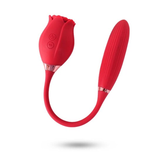RED ROSE SUCTION + VIBRATING BULLET RED ROSE SUCTION + VIBRATING BULLET