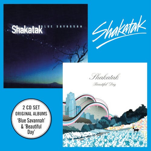 Shakatak Blue Savannah + Beautiful Day CD Shakatak Blue Savannah + Beautiful Day CD