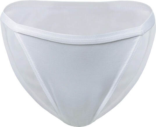 CDLP Lyocell Tanga Brief   White   White   XS