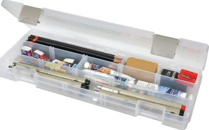 ArtBin Plastboks til knapper og tilbehør Transparent 31,5x11,5x3,5 cm