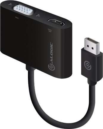 Alogic Premium Series Videotransformator Displayport Hdmi Vga Sortering