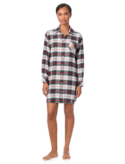 Lauren Ralph Lauren Homewear Lrl L/S His Sleepshirt - Red - XS Lauren Ralph Lauren Homewear Lrl L/S His Sleepshirt - Red - XS