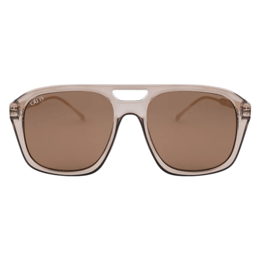 Otra Eyewear Reina Trans Olive & Brown Otra Eyewear Reina Trans Olive & Brown