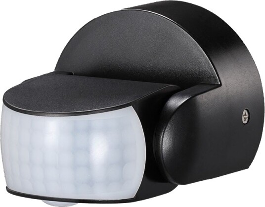 V Tac Infrarød bevegelsessensor IP65 utendørs sort 180°/360° deteksjon max 600W LED V Tac Infrarød bevegelsessensor IP65 utendørs sort 180°/360° deteksjon max 600W LED