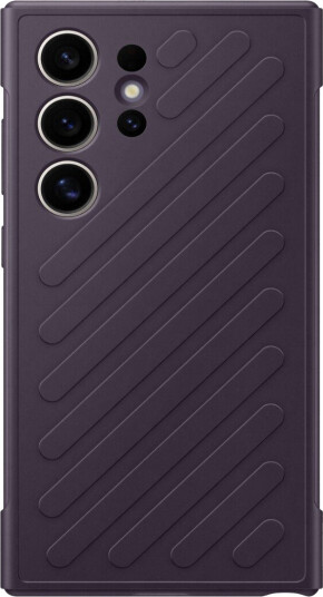 Samsung Galaxy S24 Ultra Shield Deksel Mørkefiolett Hardplast