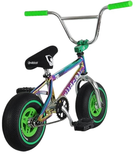 Wildcat 3A Mini BMX Sykkel Uten Bremser Grønn