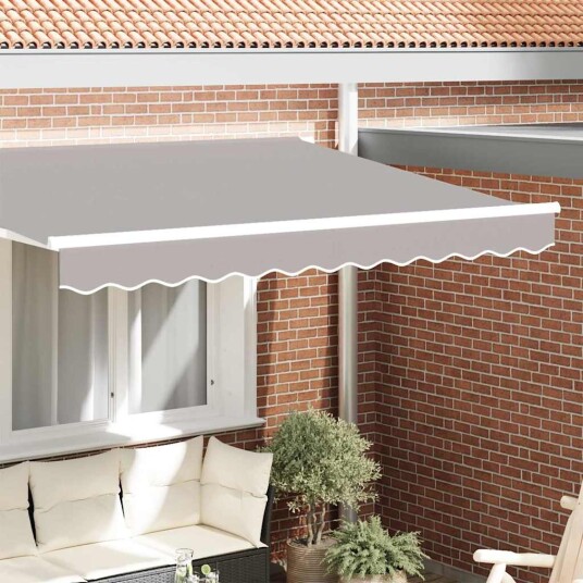 markise valance for 2,5 m ramme lysegrå 2,3x0,2 m markise valance for 2,5 m ramme lysegrå 2,3x0,2 m