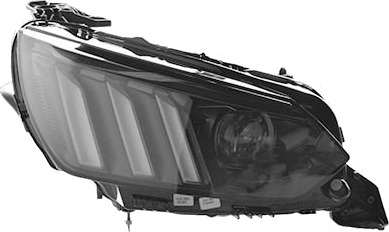 VAN WEZEL 4043986V Frontlykter