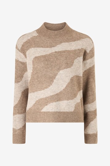 Saint Tropez Pullover MallieSZ Pullover Brun